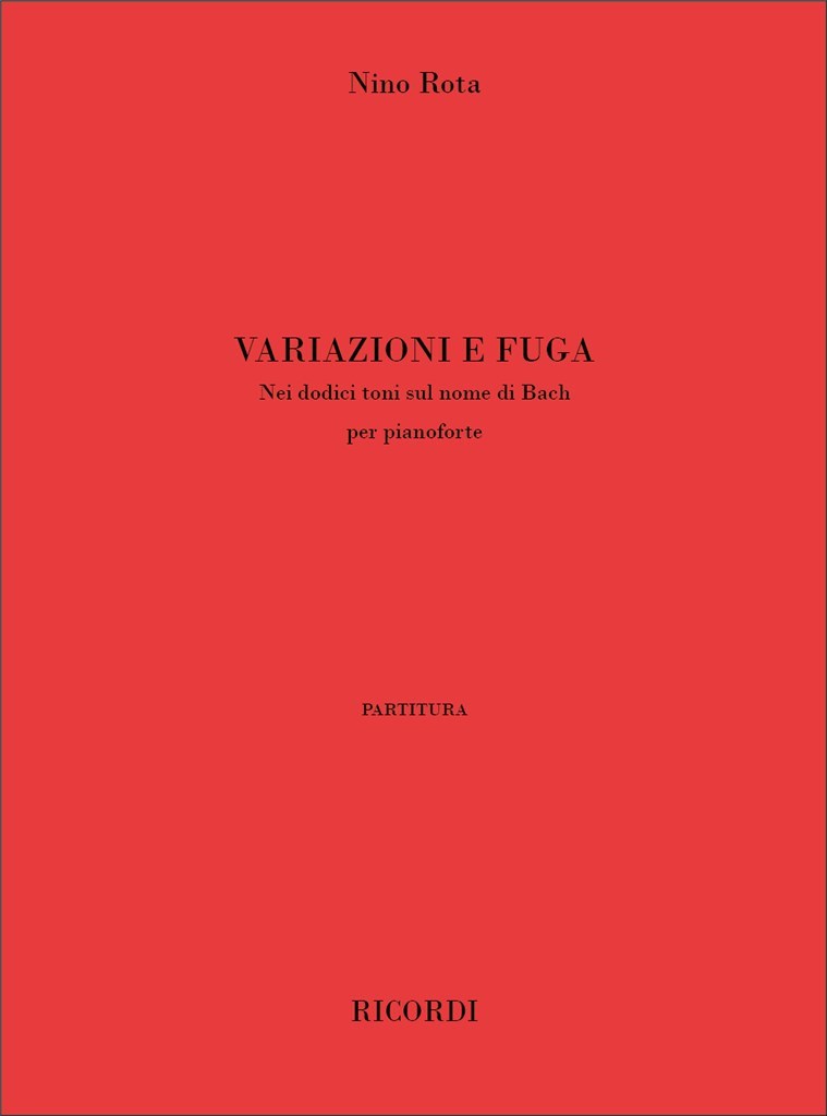 Variazioni e fuga nei dodici toni sul nome di Bach